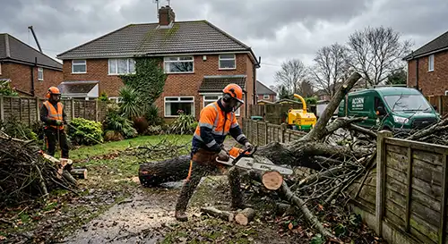 Emergency tree work 1
