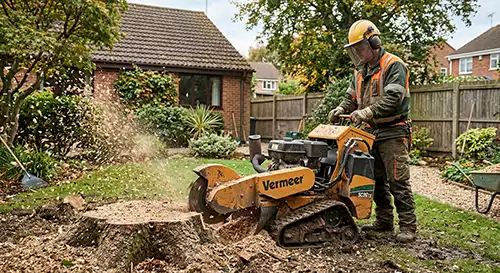 Stump grinding 1